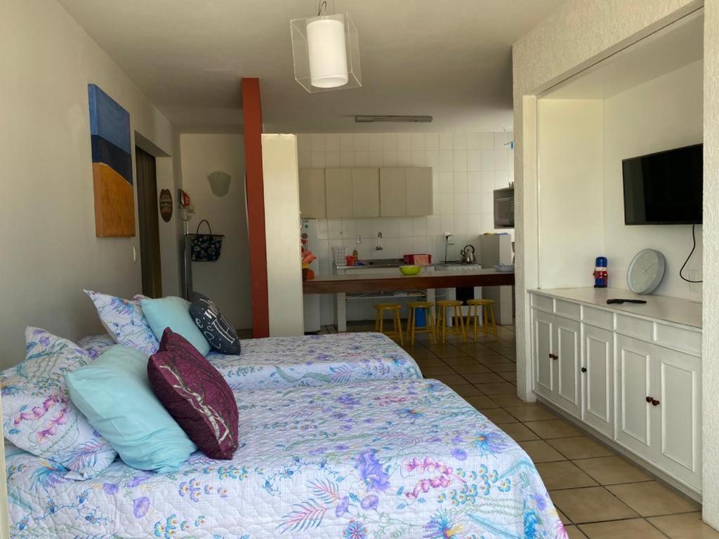 Pousada Das Dunas Via Praia Apart Hotel Florianópolis Pokoj fotografie