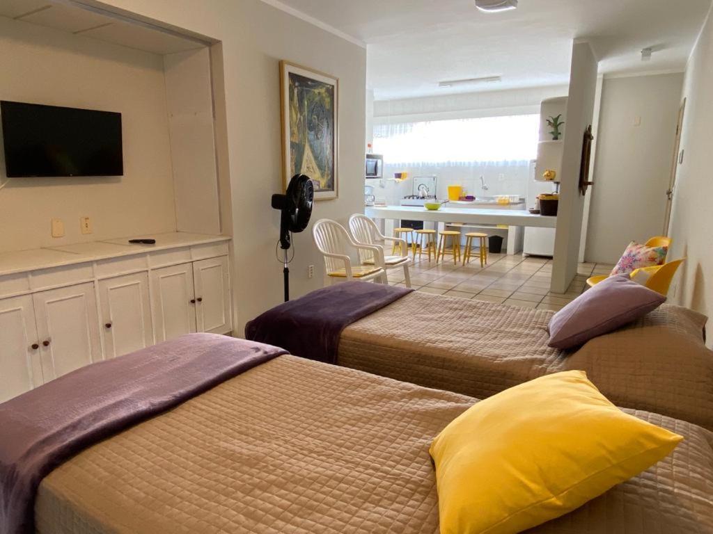 Pousada Das Dunas Via Praia Apart Hotel Florianópolis Pokoj fotografie